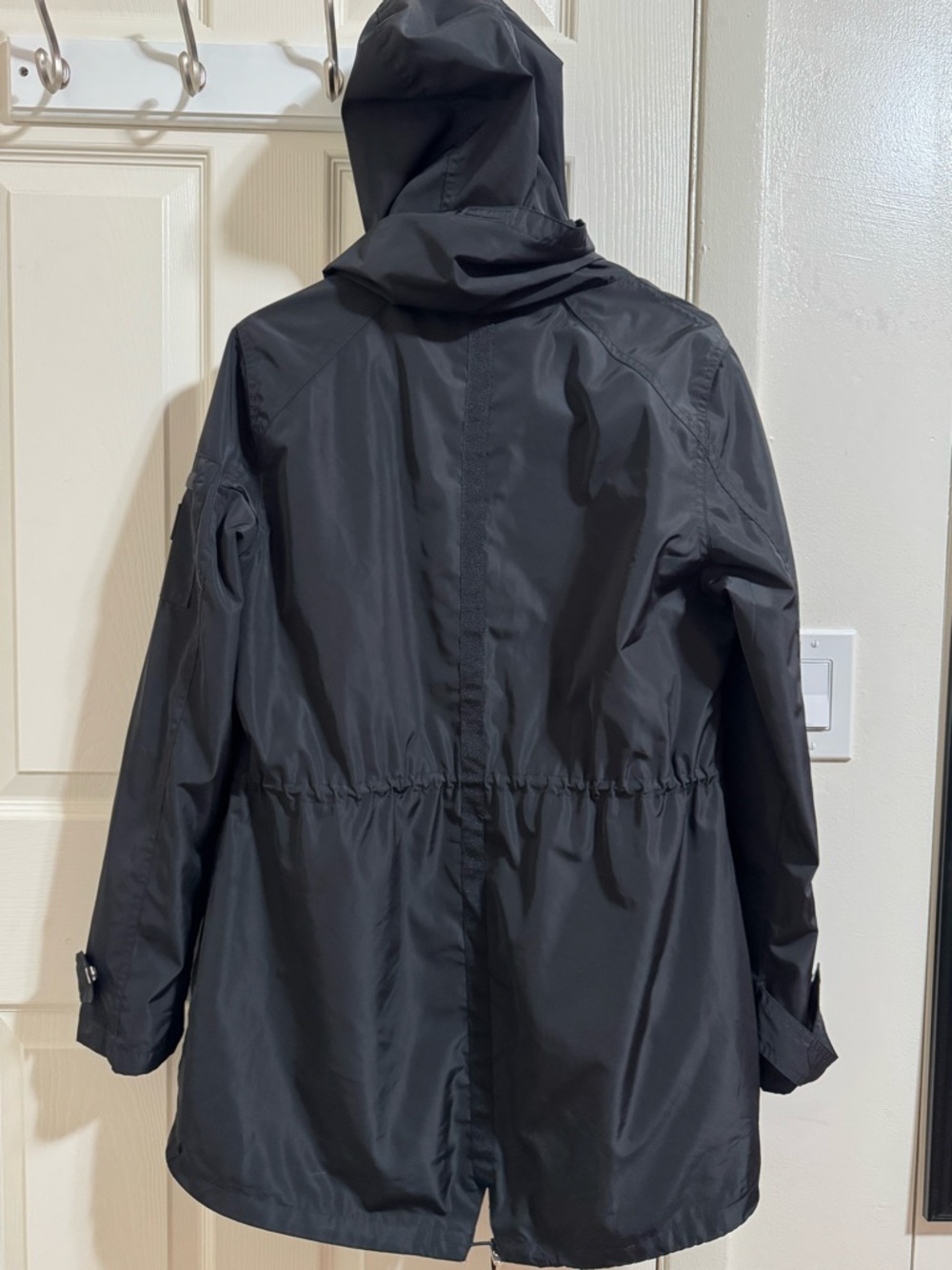 Lauren Ralph Lauren Black Hooded Anorak Jacket - Picture 2 of 6